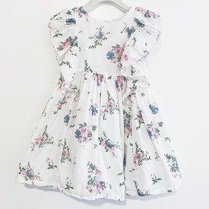 CATHERINE MALANDRINO mini collection floral dress